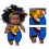 inch Afrikaans meisje vinylpop 2