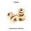 Earring Backs for Droopy Ears, Supportive Locking Bullet Backs with Secure Grip, Easy to Use Earring Backs for Studs, Lightweight and Comfortable for 5