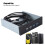 Front Accessible USB Hub SuperSpeed USB3.0, High Speed Data Transfer Rate Double Shielding Plug And Play for Windows PC Metal Front Panel5.25" Bay 7