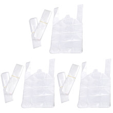 150Pcs Heavy-Duty White Handled Food Storage Bags for Multipurpose Use