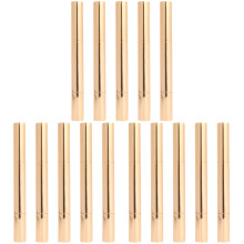 15Pcs Golden Nail Polish Pen Empty Brush 5Ml for Nail Oil and Perfume