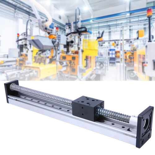 Linear Motion Stage High Precision Sliding Table With Ball Screw For Industrial Automation Systems Low Friction Coefficient Smooth Surface Double 1