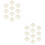 20St Draagbare Witte Cakebox Met Voor En Snacks 6