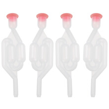 4Pcs Transparent Stoppers Water Seal Airlock for