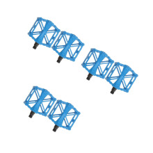 3Pairs Blue Aluminium Alloy Pedal for Durable Pedals Set