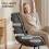 Homcom HOMCOM Accent Chair, Reading Chair with Spring Cushion, Dark Grey 5