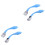 2Sets Kids Training Tableware Rvs Baby Veiligheid 3