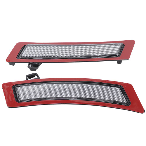 Aftermarket Replacement Front Bumper Reflector Side Marker Lights Compatible With BMW E70X5 2011-2013Without Side Camera Easy Installation Reflects 2