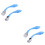 2Sets Kids Training Tableware Rvs Baby Veiligheid 6