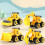 Σετ παιχνιδιών κατασκευής μοντέλων κτιρίου, κιτ τρυπανιών με επαναφορτιζόμενη 6