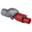 Vacuum Cleaner Bottom Adapter for V7 V8 V10 V11 Quick Release, ABS 1