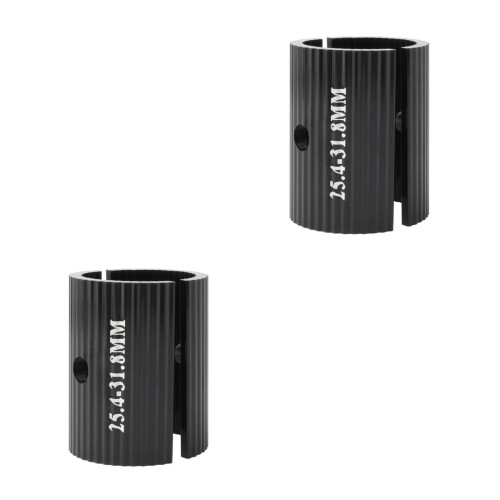 4Pièces Guidon Aluminium Noires Résistance