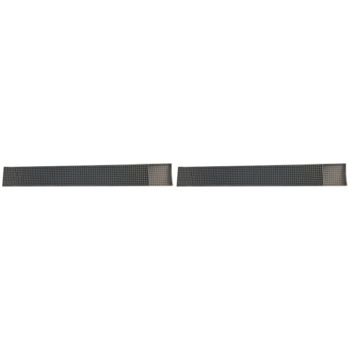 2Pièces Égouttoir Silicone Noir Drainage Cuisine