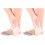 2Pairs Durable Dancing Shoes Half Sole Protector Multi Color Anti-Slip 1