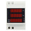 Digital Voltmeter Ammeter For Enhanced Monitoring, Multi-Function Energy Meter With Din Rail Mount 1