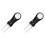 2Pcs Portable Folding Fork Divot Tool with Ball Marker for Golf 1