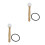 2Sets Zachte Rubber Ring Mallet Voor Singing Bowl Hout Accessoires 5