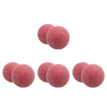 8Pcs Mini Foosball Table Balls Red Resin Portable Foosball Accessories
