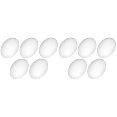 100Pièces Cabochons Verre Ovale Transparent Pour Magnet