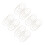 40Pcs Replacement Elastic Rubber Bands for Outdoor Microphone Clamps 1