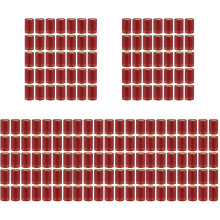 500Pcs Red Heat Shrink Caps PP Plastic Bottles Seal Covers