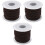 3Rolls DIY Elastic String Coffee Beads Cord for Jewelry Making Crafts 3