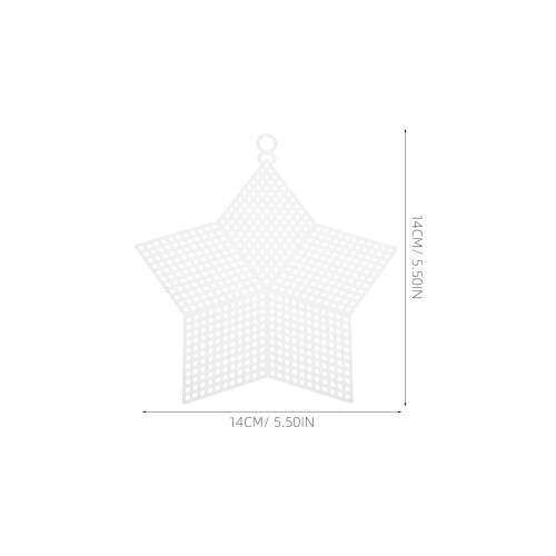 10 Pcs Bag Making Supplies Plastic Mesh Canvas Homemade 1