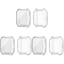 3Pcs Flexible Tpu Watch Protector Case Transparent Cover for