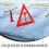 Triangle D'avertissement Pliable Plastique Rouge Pour 8