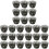 3 Pcs Square Cake Stand Cupcake Liners For Baking Stands Black 1