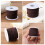 3Rolls DIY Elastic String Coffee Beads Cord for Jewelry Making Crafts 10