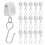 20Sets Assorted Color Plastic Curtain Track Rollers Hooks for Curtains 8