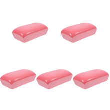 5Pcs Realistic PU Fake Bread Slow Rising Stress Relief Fidget Toy Pink