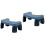 2Pcs Plastic Toilet Foot Stool Blue Household Step Stool for Home Use 3
