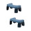 2Pcs Plastic Toilet Foot Stool Blue Household Step Stool for Home Use 6