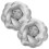 2 Pcs Sandals Flower Women'S Work Boot Charm Shoe Clips For 8