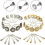Rust Removal Brush for High-Precision Detail Processing, Multi-Function Wire Brush Set for Oxide and Paint Cleaning, Polishing Brush Wheels 5