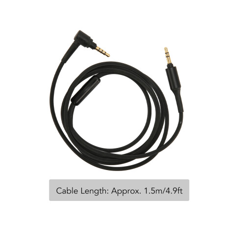 1.5m Headphone Cable with Microphone for 1000XM5/4 1