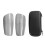 1Pair Carbon Fiber Shin Guards, Size L, Silver Bag 3