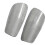 1Pair Carbon Fiber Shin Guards, Size L, Silver Bag 9