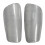 1Pair Carbon Fiber Shin Guards, Size L, Silver Bag 14