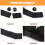 Extensor de alça elástica para sutiã feminino, confortável e macio, com fecho fácil de usar e suporte ajustável. 3