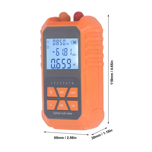 Optical Multi Meter Portable Mini 5KM 600mAh 1