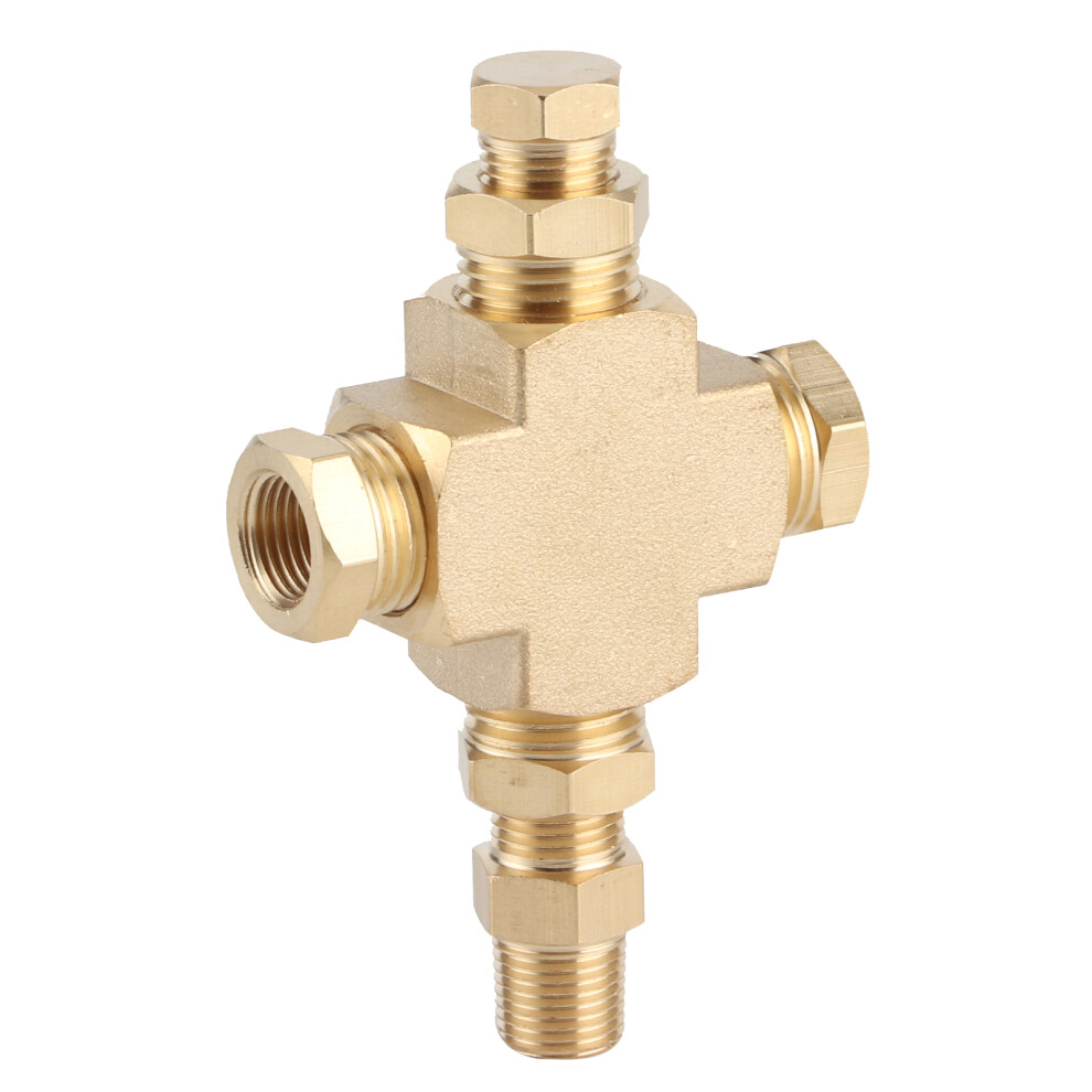 Universal Distributor Adapter 1/8-27 Npt Brass 7293282868069