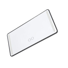 Auto-Beautyliefer-Spiegel Touchscreen, Dimmbares LED, Wiederaufladbar 26x13,5 cm