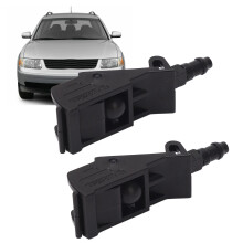 2 pezzi di ugelli lavavetri per auto 6E0955985, resistenti, ugelli anteriori per spruzzatura