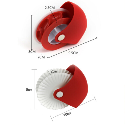 Bpa-Free Plastic Cutter, Multifunctional Decorating Tool For Consistent Strips, Versatile Pastry Cutter, Ergonomic Pie Crust Cutter, Rust-Proof 1