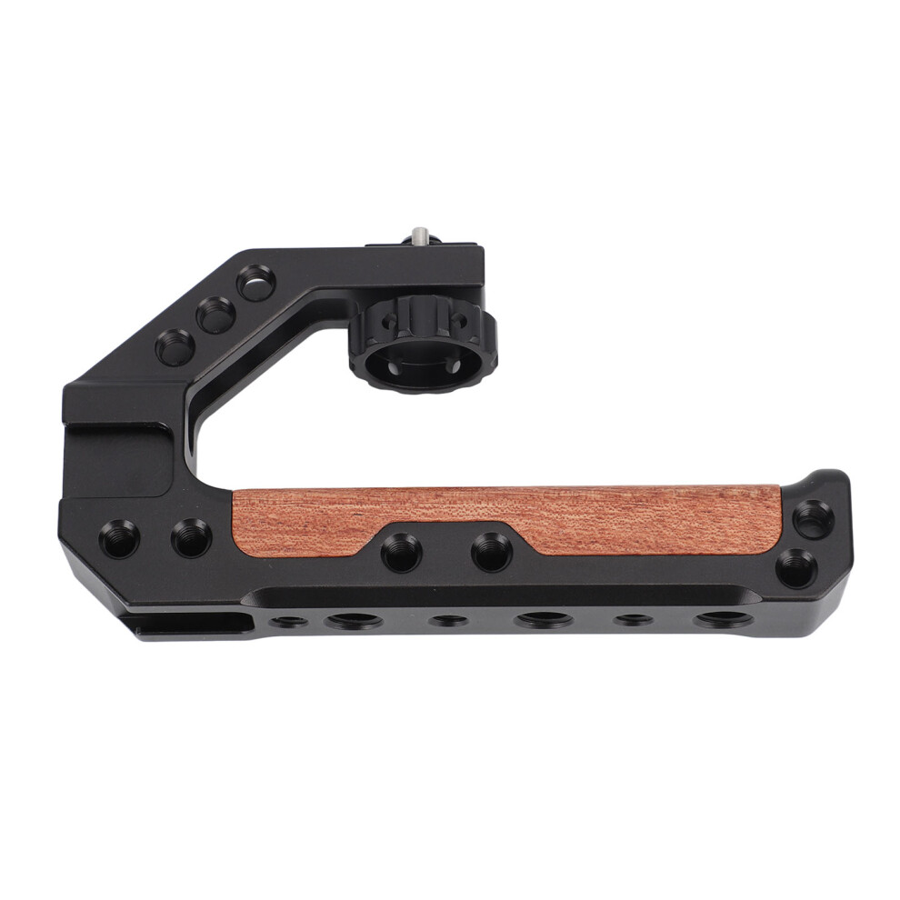 Aluminum Camera Handle With 3 Cold Shoe Mounts For Dslr Rig Setup 7891387592928