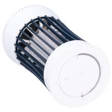 LED-Mückenschutzlampe mit elektrischem Schlag, 1800 mAh Solaraufladung, wiederaufladbar, 17x9,5 cm