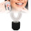 Sonic Brush για ενήλικες, επαναφορτιζόμενη αυτόματη οδοντόβουρτσα σε σχήμα U με 3
